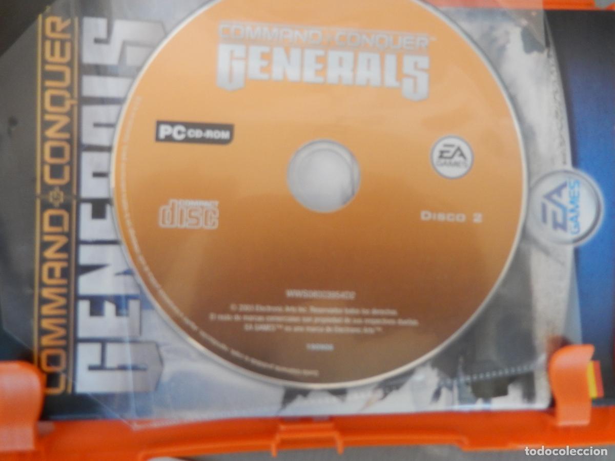Videojuegos y consolas: COMAND CONQUER GENERALS - VALUE GAMES RC CD-ROM - DOS DISCOS - Foto 3