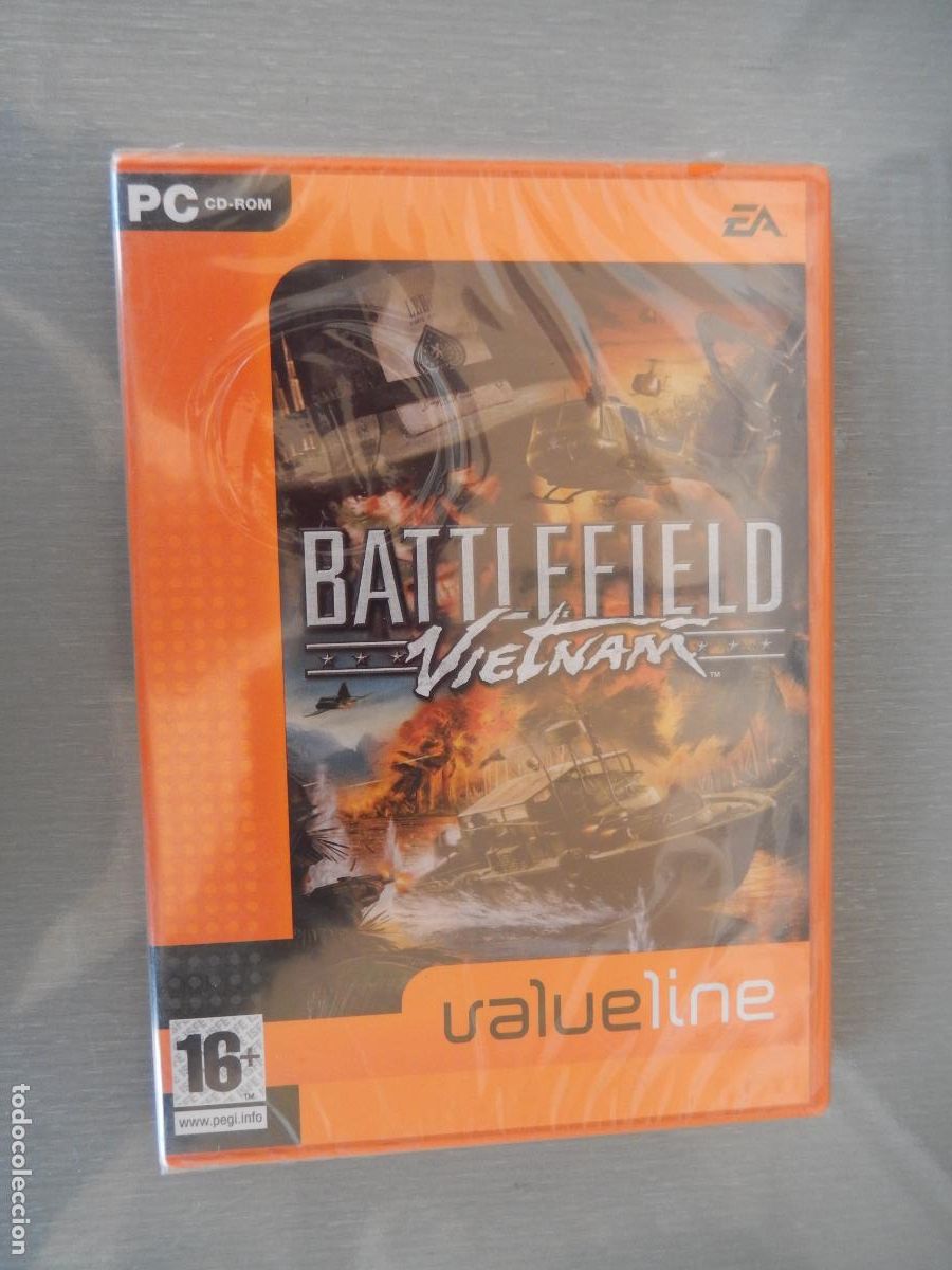 Videojuegos y consolas: BATTLEFIELD VIETNAM - VALUE LINE - PC CD-ROM - PRECINTADO - Foto 1