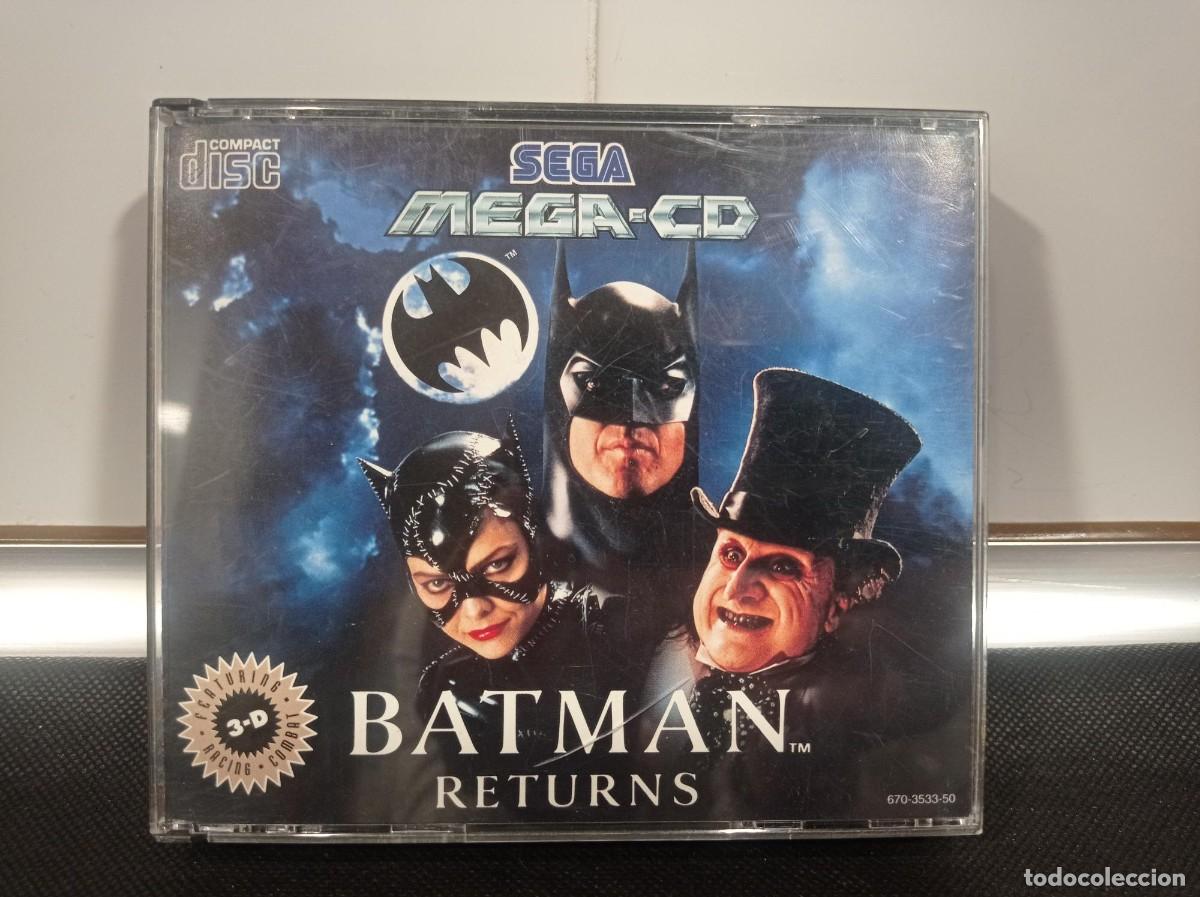 Videojuegos y consolas: JUEGO DISCO SEGA MEGADRIVE MEGA-CD: BATMAN RETURNS - Foto 1