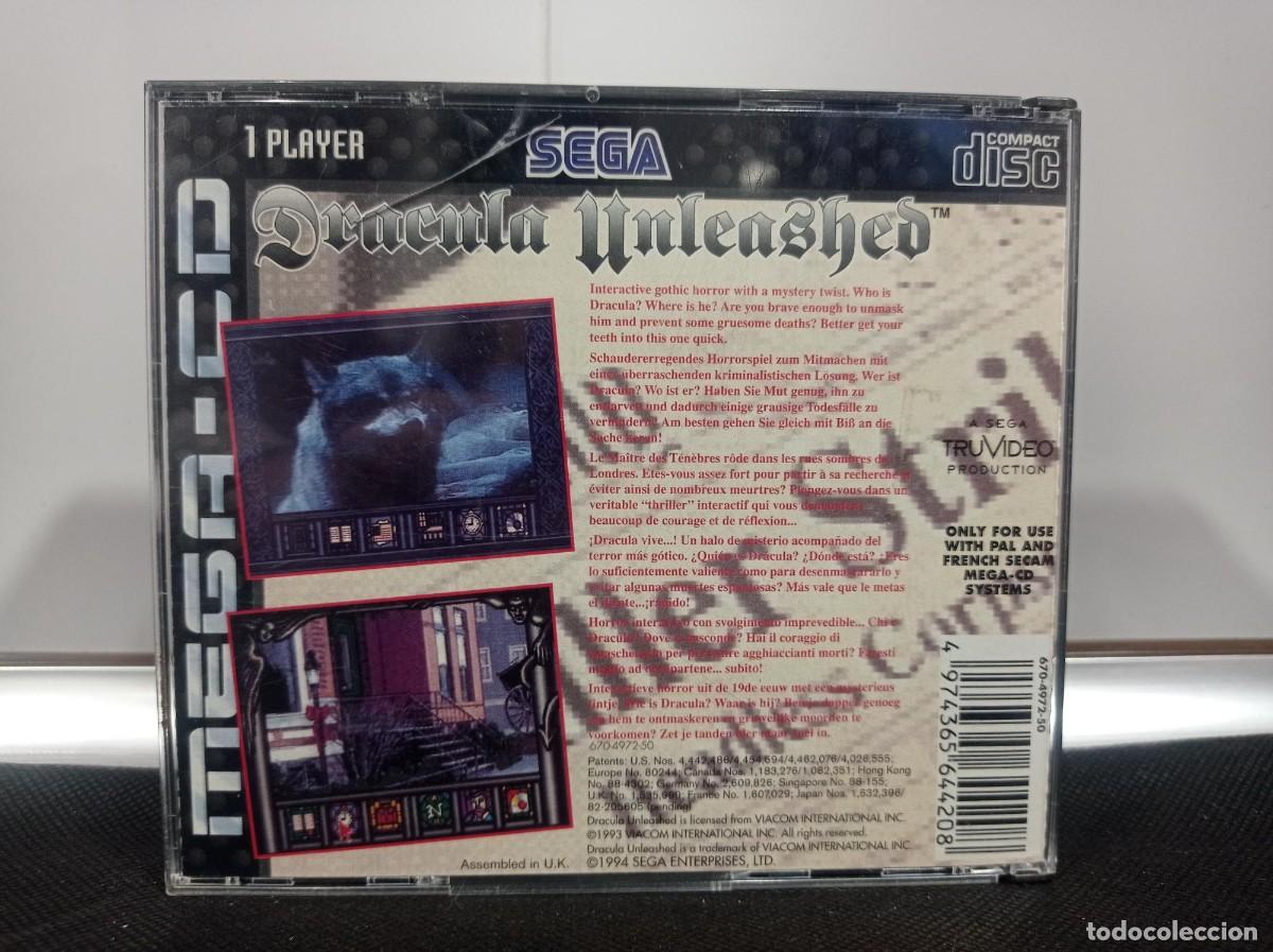 Videojuegos y consolas: JUEGO 2 DISCOS SEGA MEGADRIVE MEGA-CD: DRACULA UNLEASHED - Foto 2