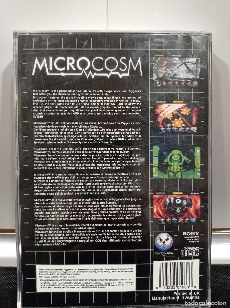 Videojuegos y consolas: JUEGO DISCO SEGA MEGADRIVE MEGA-CD: MICROCOSM - Foto 2