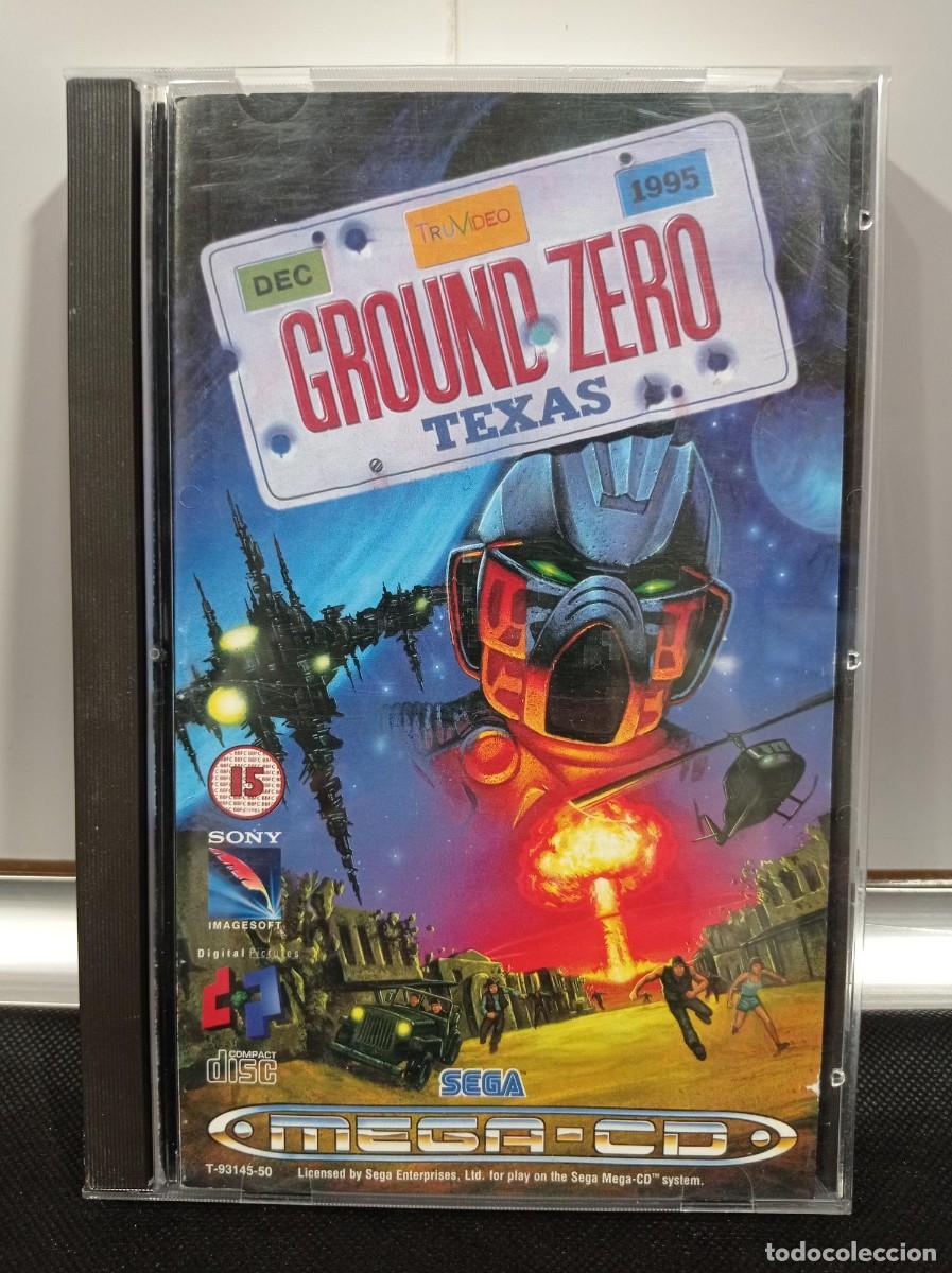 Videojuegos y consolas: JUEGO 2 DISCOS SEGA MEGADRIVE MEGA-CD: GROUND ZERO TEXAS - Foto 1