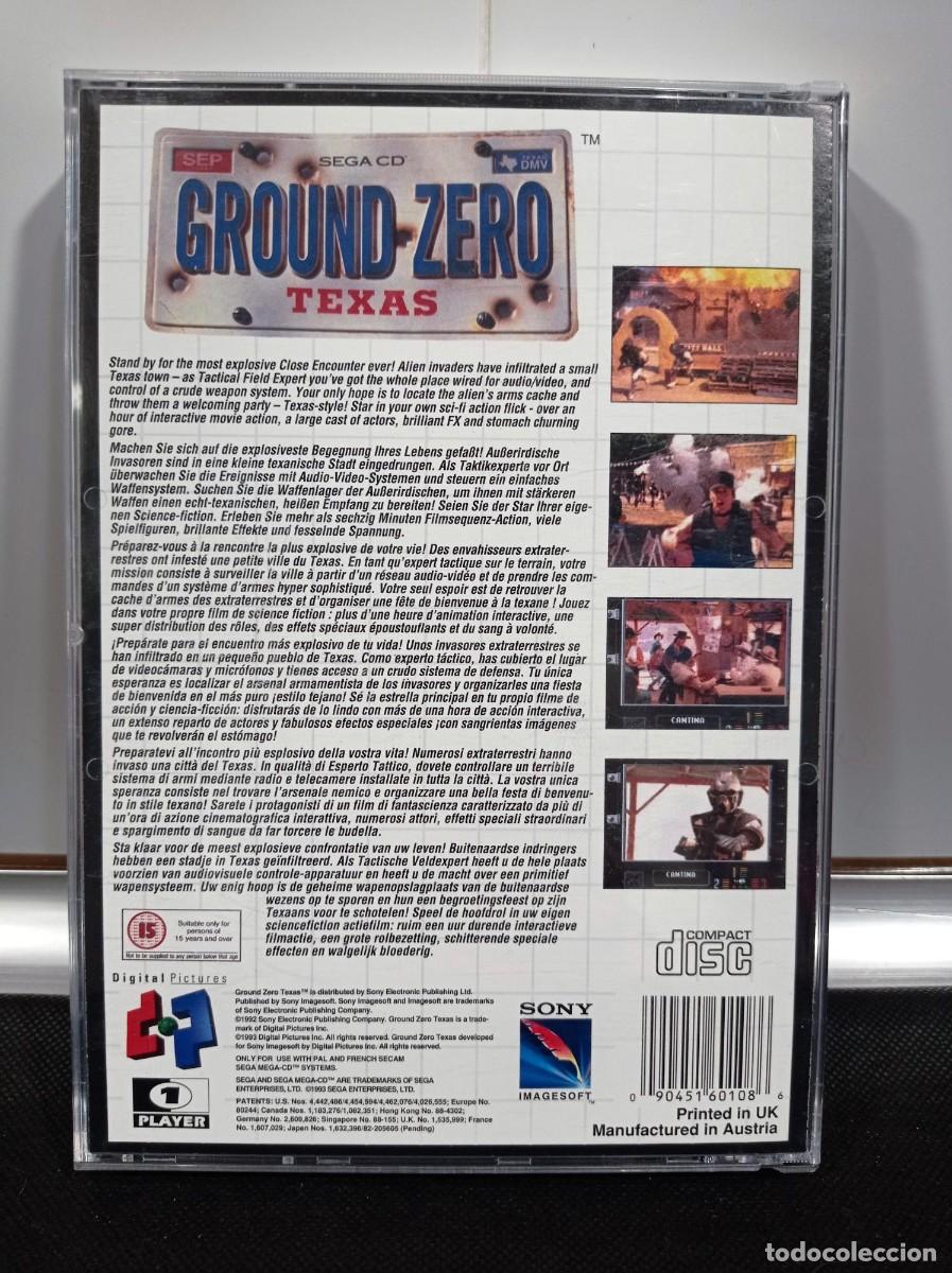 Videojuegos y consolas: JUEGO 2 DISCOS SEGA MEGADRIVE MEGA-CD: GROUND ZERO TEXAS - Foto 2