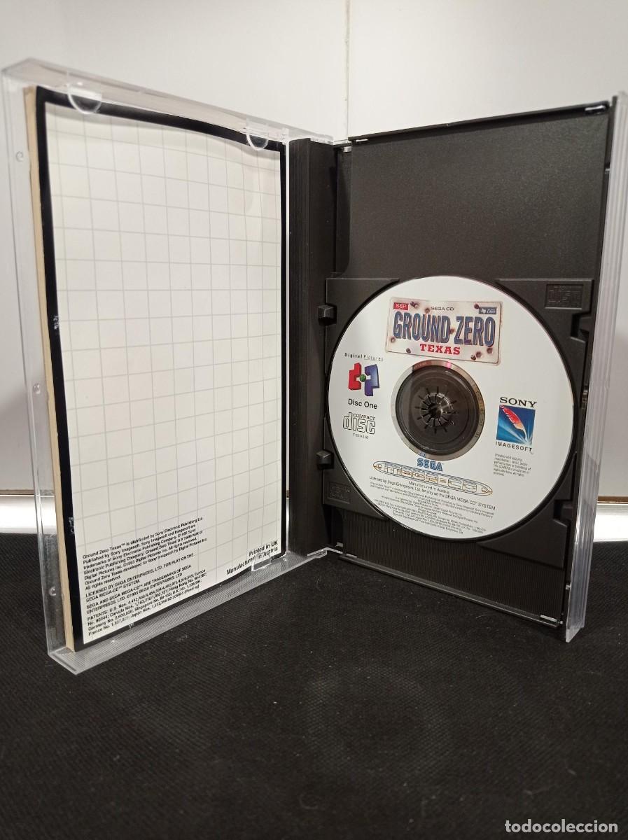 Videojuegos y consolas: JUEGO 2 DISCOS SEGA MEGADRIVE MEGA-CD: GROUND ZERO TEXAS - Foto 3