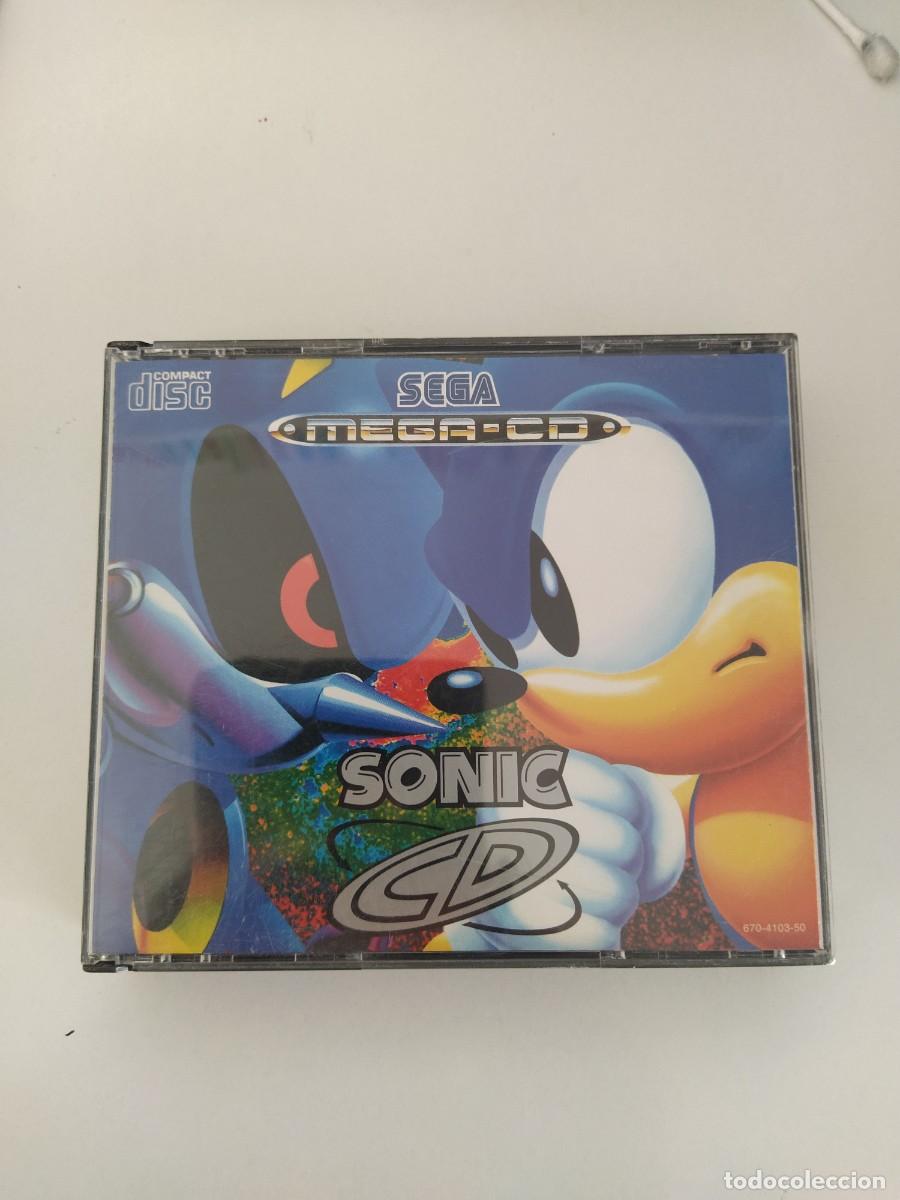 Videojuegos y Consolas: SONIC PARA SEGA MEGA CD MEGACD COMPLETO PAL-EUROPA , ORIGINAL 100%
