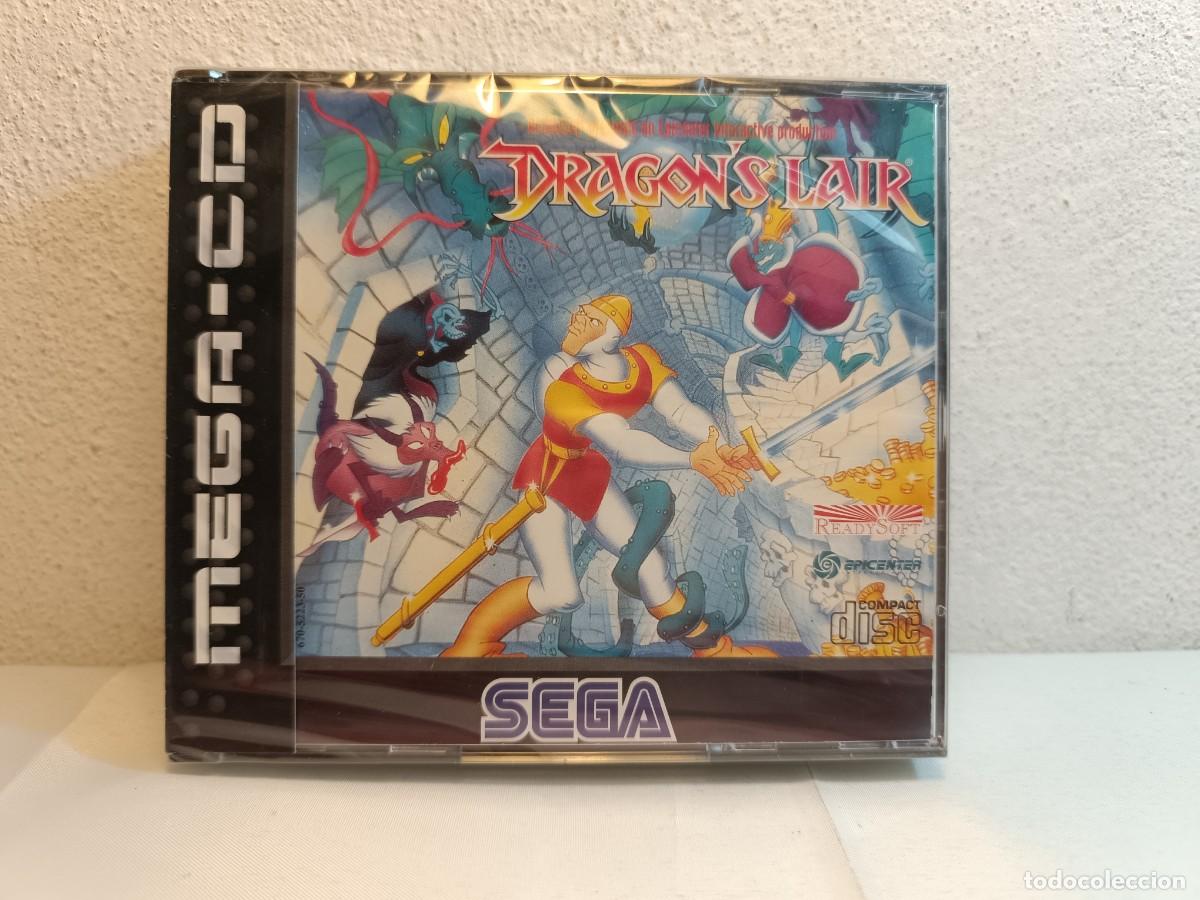 Videojuegos y consolas: Dragons Lair Mega CD Precintado PAL Esp Impecable - Foto 1