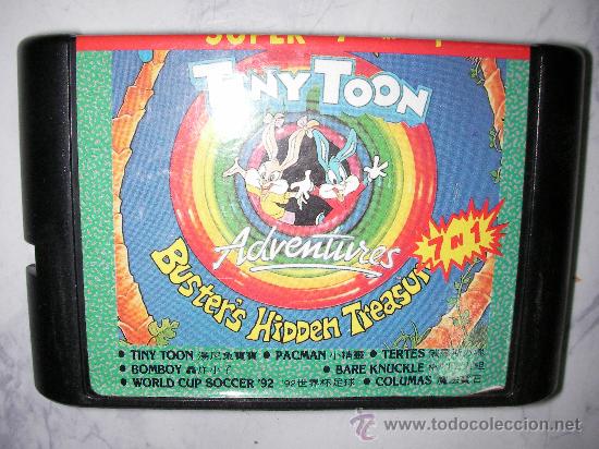 Videojuegos y consolas: JUEGO MEGA DRIVE TINY TOON AVENTURES - Foto 1