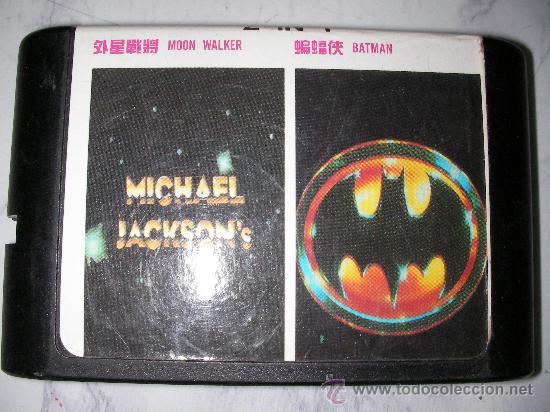 Videojuegos y consolas: JUEGO MEGA DRIVE MICHAEL JACKSON (MOON WALKER) Y BATMAN - Foto 1