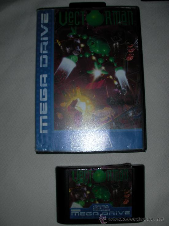 Videojuegos y consolas: ANTIGUO MEGADRIVE JUEGO VECTORMAN - Foto 1