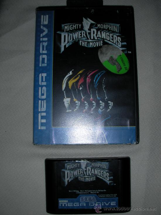 Videojuegos y consolas: ANTIGUO JUEGO MEGADRIVE POWER RANGERS - Foto 1
