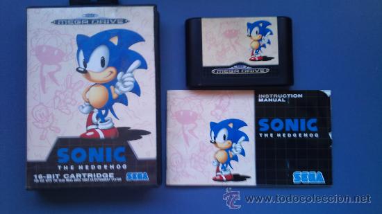 Videojuegos y consolas: sonic de la sega  megadrive - Foto 1