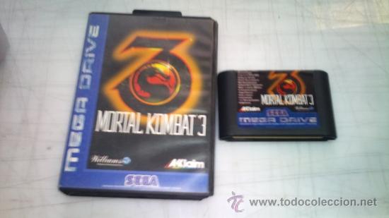 Videojuegos y consolas: mortal combat 3 megadrive - Foto 1