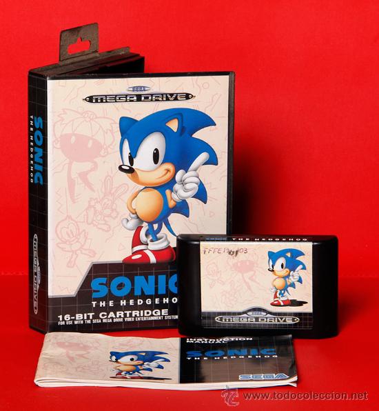Videojuegos y consolas: SONIC Videojuego PAL SEGA MEGADRIVE - Foto 1