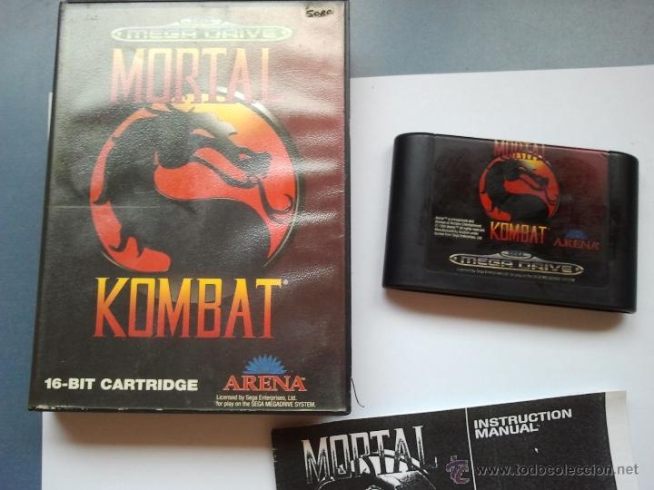 Videojuegos y consolas: juego para la sega megadrive mortal combat - Foto 1