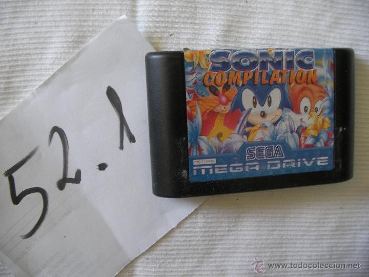 Videojuegos y consolas: ANTIGUO JUEGO SEGA MEGADRIVE - SONIC COMPILATION - Foto 1