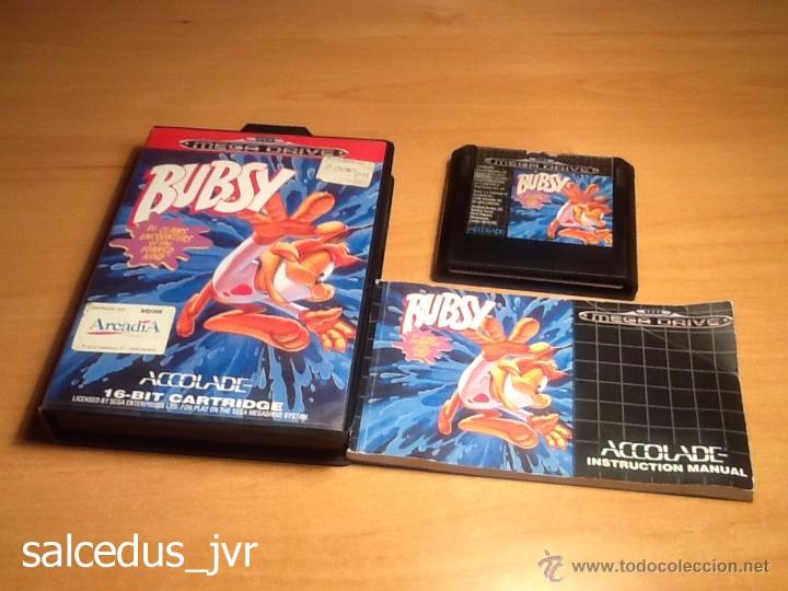 Trader Games - BUBSY II SEGA MEGADRIVE (MD) PAL-EURO (COMPLETE - GOOD CONDITION) sur Megadrive
