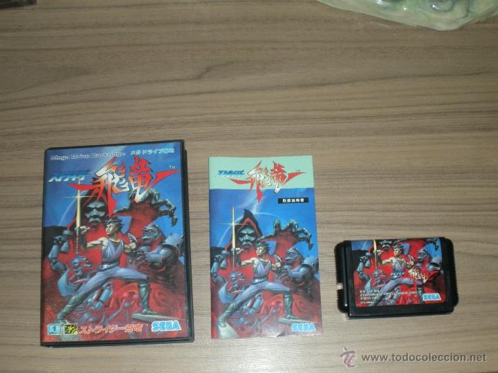 Videojuegos y consolas: STRIDER Completo SEGA MEGADRIVE jp MEGA DRIVE como NUEVO - Foto 1