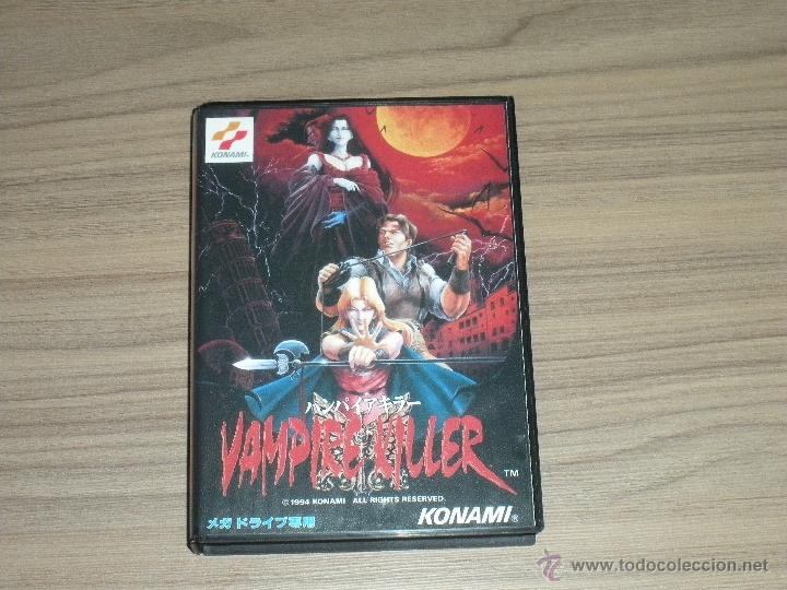 Videojuegos y consolas: VAMPIRE KILLER Completo SEGA MEGADRIVE jp MEGA DRIVE Castlevania - Foto 2