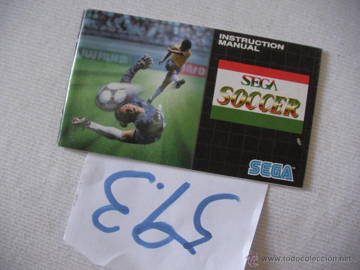 Videojuegos y consolas: INSTRUCCIONES JUEGO MEGADRIVE - Foto 1