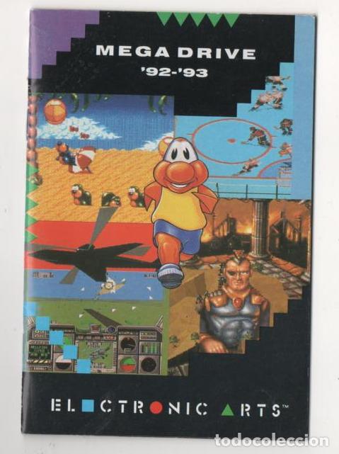 Videojuegos y consolas: (TC-12) CATALOGO MEGA DRIVE 92 93 ELECTRONIC ARTS - Foto 1