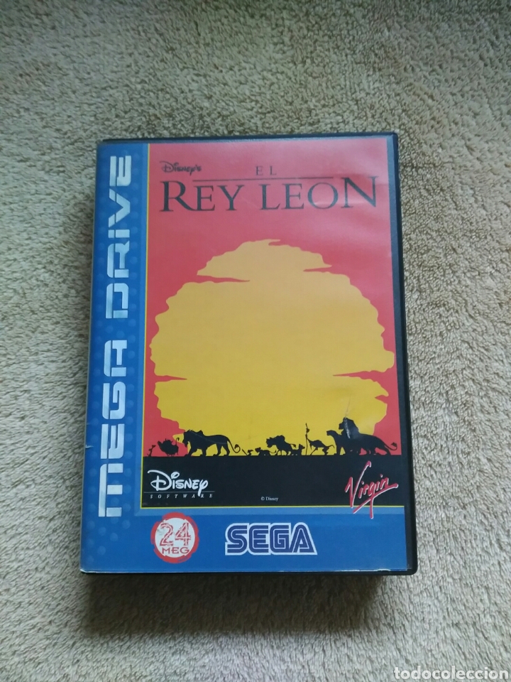 Videojuegos y consolas: REY LEON DE MEGA DRIVE - Foto 1
