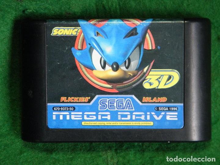 Videojuegos y consolas: JUEGO SONIC 3D DE MEGADRIVE MEGA DRIVE - Foto 1