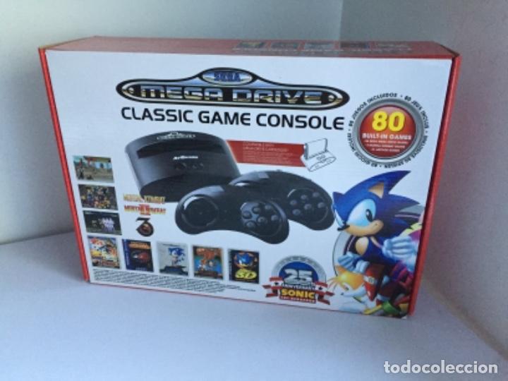 Consola Retro Sega Mega Drive Edicion Sonic 25t Sold At Auction