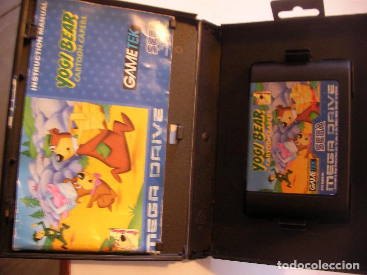 Videojuegos y consolas: ANTIGUO JUEGO MEGADRIVE YOGI BEAR - Foto 2