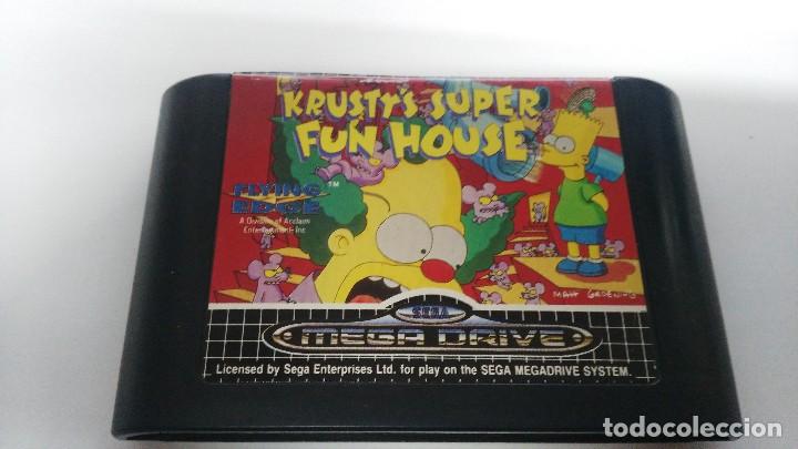 Videojuegos y consolas: JUEGO PARA SEGA MEGADRIVE KRUSTYS - Foto 1