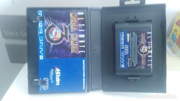 Videojuegos y consolas: JUEGO PARA SEGA ULTIMATE MORTAL KOMBAT - Foto 2