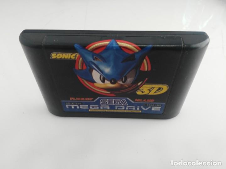 Videojuegos y consolas: JUEGO PARA SEGA MEGADRIVE SONIC 3D - Foto 2