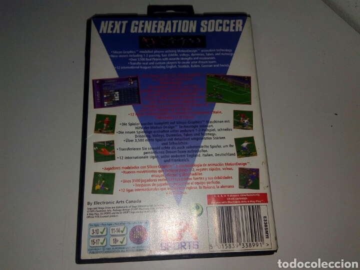 Videojuegos y consolas: Fifa 96 mega drive - Foto 2