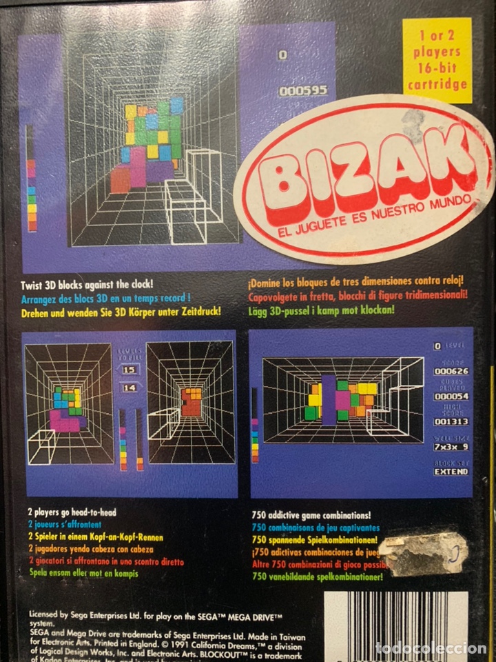 Videojuegos y consolas: MEGA DRIVE BLOCK OUT - Foto 2