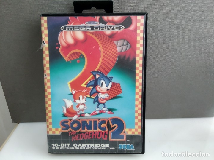Videojuegos y consolas: ANTIGUO JUEGO  DE SEGA MEGADRIVE SONIC 2 - Foto 1