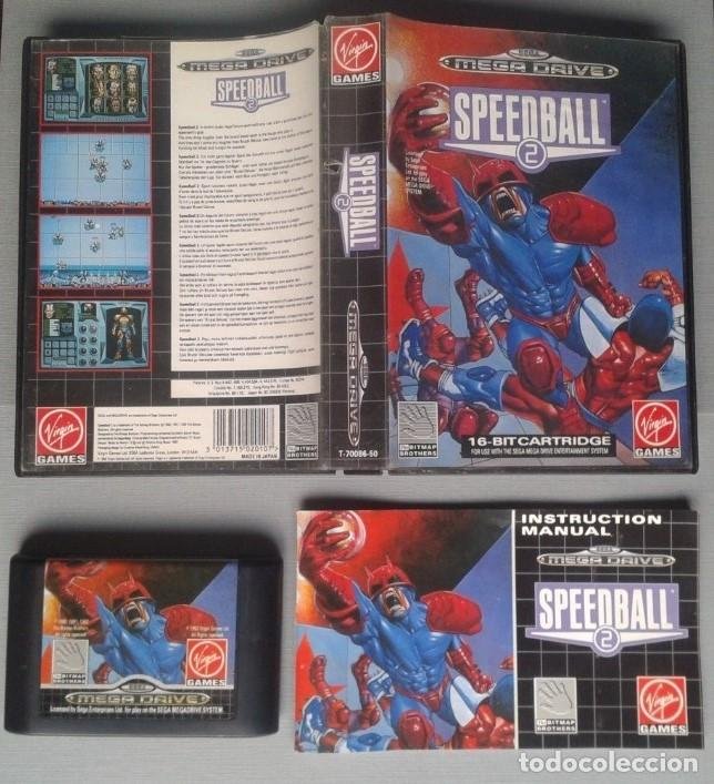 sega mega drive speedball 2 virgin games comple - Compra venta en ...