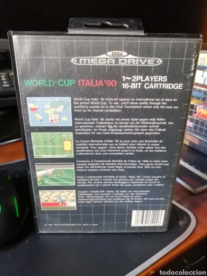 Videojuegos y consolas: World Cup Italia 90 para Megadrive - Foto 3