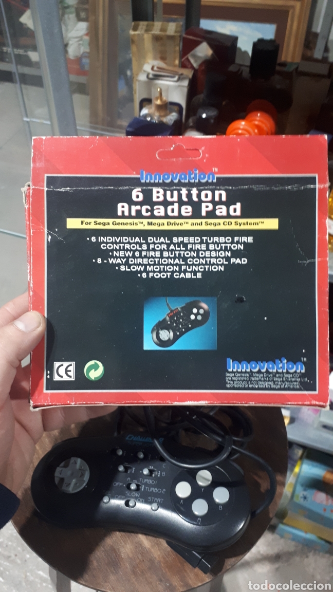 Videojuegos y consolas: MANDO GAMEPAD COMPATIBLE CON SEGA GENESIS MEGA DRIVE SEGA CD SYSTEM - Foto 2