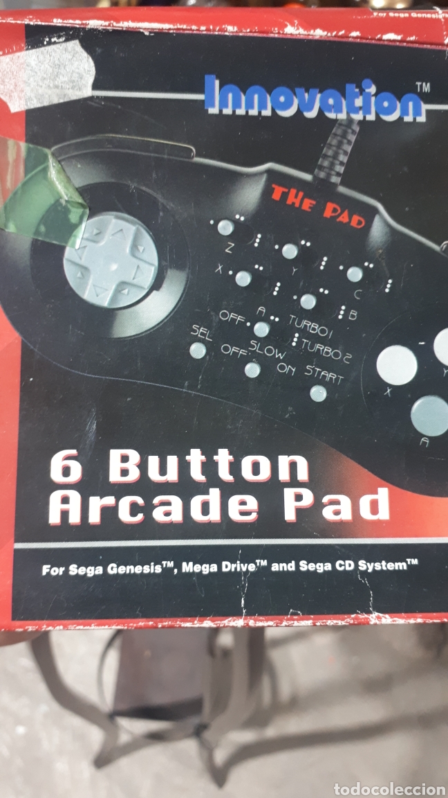Videojuegos y consolas: MANDO GAMEPAD COMPATIBLE CON SEGA GENESIS MEGA DRIVE SEGA CD SYSTEM - Foto 3
