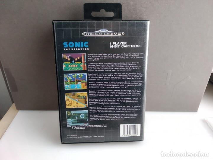 Videojuegos y consolas: JUEGO PARA SEGA MEGADRIVE SONIC - Foto 2