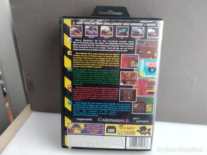 Videojuegos y consolas: JUEGO PARA SEGA MEGADRIVE MICROMACHINES - Foto 2