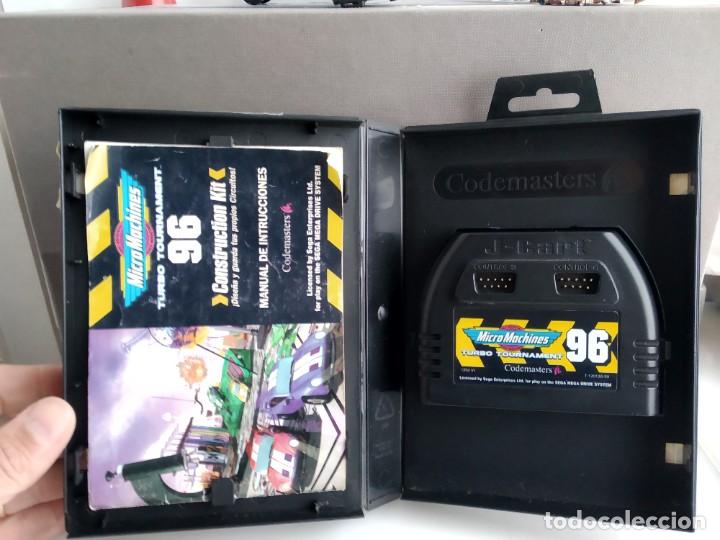 Videojuegos y consolas: JUEGO PARA SEGA MEGADRIVE MICROMACHINES - Foto 3