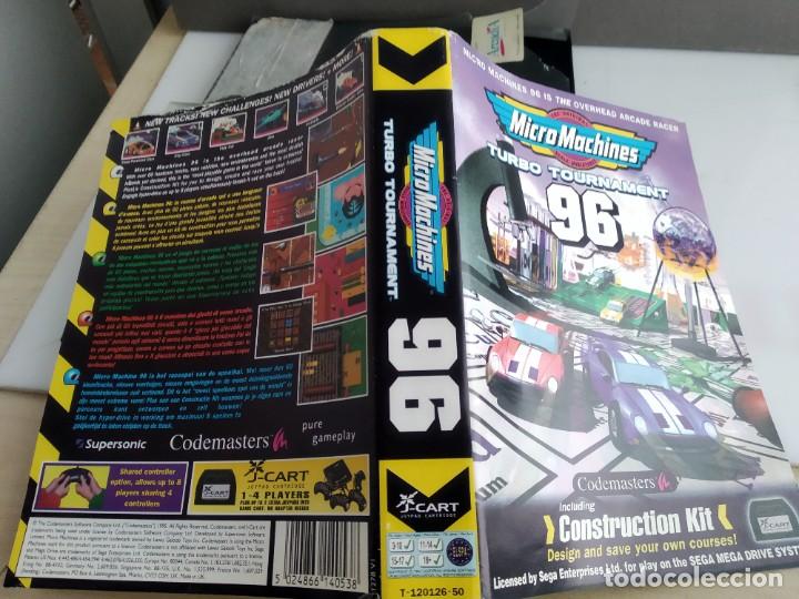 Videojuegos y consolas: JUEGO PARA SEGA MEGADRIVE MICROMACHINES - Foto 4