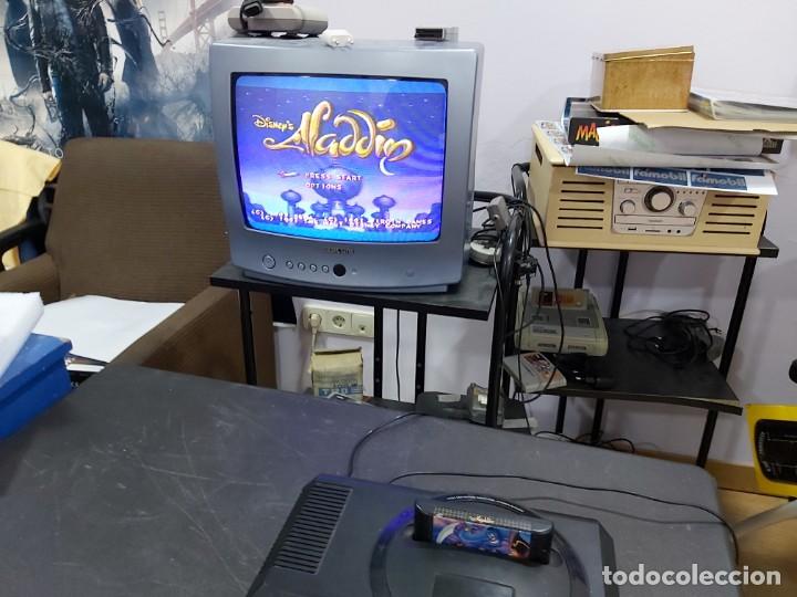 Videojuegos y consolas: CONSOLA SEGA MEGADRIVE FUNCIONANDO + JUEGO - Foto 2