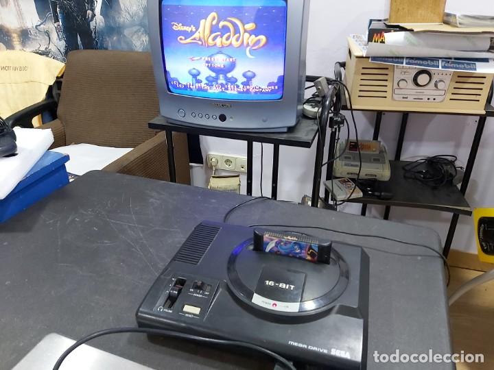 Videojuegos y consolas: CONSOLA SEGA MEGADRIVE FUNCIONANDO + JUEGO - Foto 3