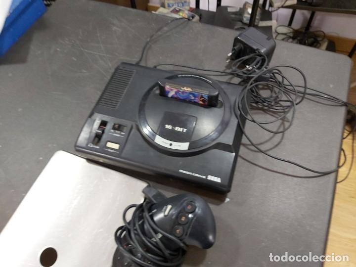 Videojuegos y consolas: CONSOLA SEGA MEGADRIVE FUNCIONANDO + JUEGO - Foto 5