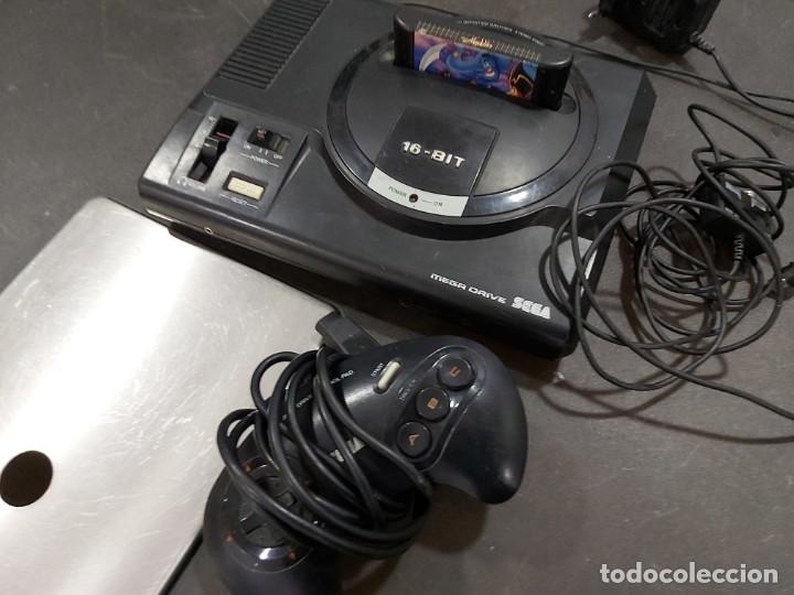 Videojuegos y consolas: CONSOLA SEGA MEGADRIVE FUNCIONANDO + JUEGO - Foto 7