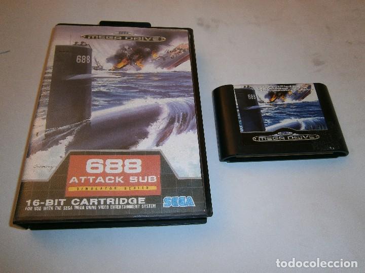Videojuegos y consolas: 688 ATTACK SUB SEGA MEGADRIVE PAL - Foto 1