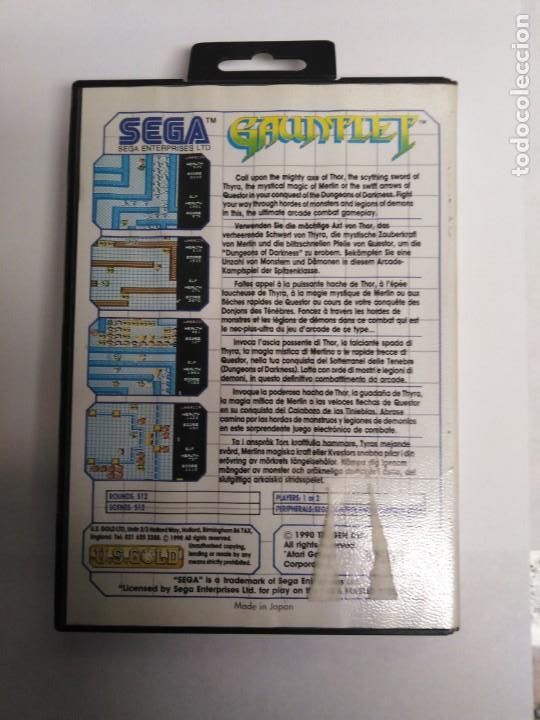 Videojuegos y consolas: Juego Mega drive U. S. Gold Gauntlet - Foto 3