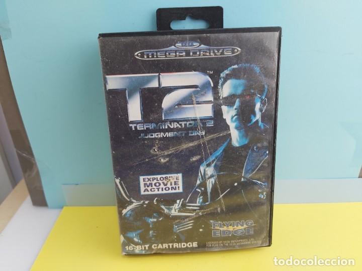 Videojuegos y consolas: JUEGO PARA LA SEGA MEGADRIVE TERMINATOR 2 - Foto 1