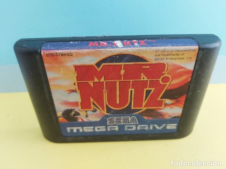Videojuegos y consolas: JUEGO PARA LA SEGA MEGADRIVE MR NUTZ - Foto 1